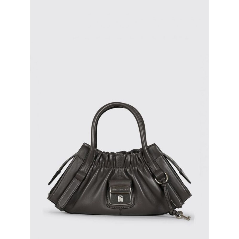 Marc Jacobs The Cristina Leather Handbag With Padlock And Removable Strap